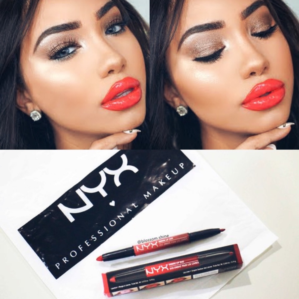 🔥NYX *BONNIE & CLYDE* Lip Ombré Duo🔥W/GIFTS🎁😍